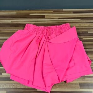 Hot Pink Butterfly Skort! Size girls 10-12